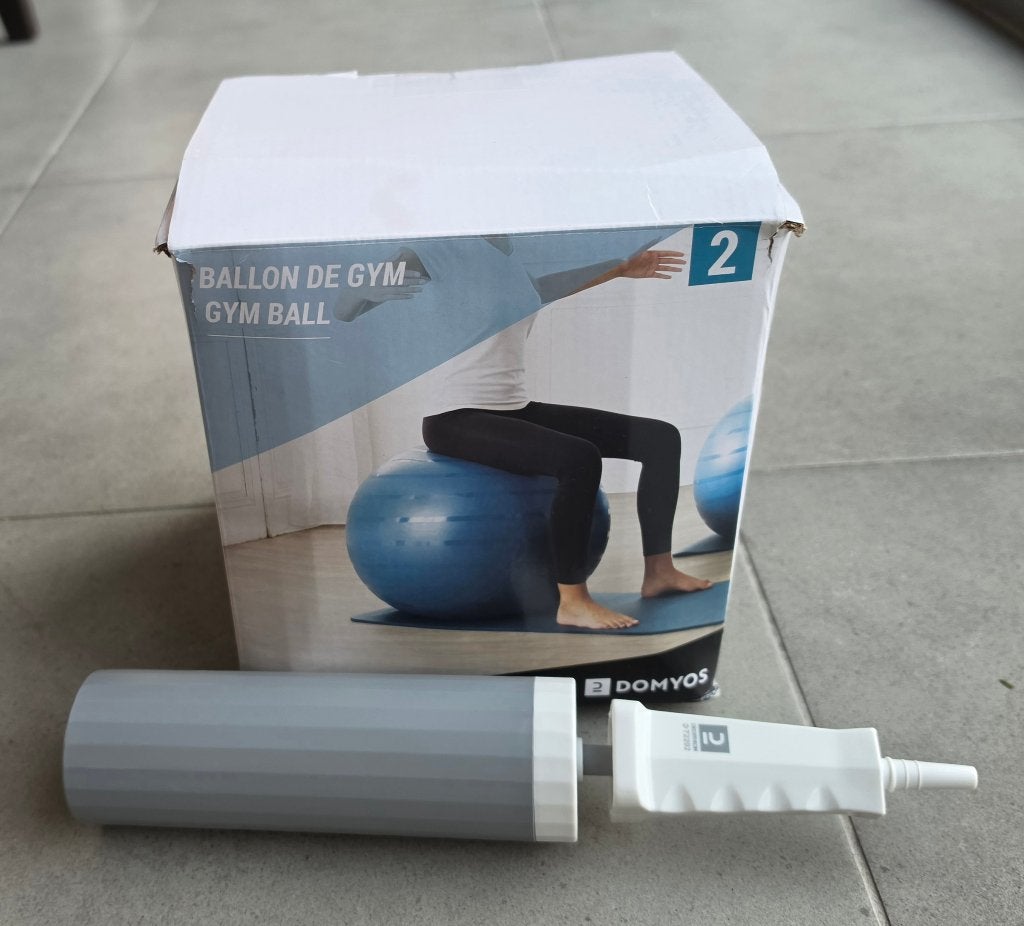 Ballon de maternité/ fitness/ yoga avec pompe, Enlèvement ou Envoi, Comme neuf