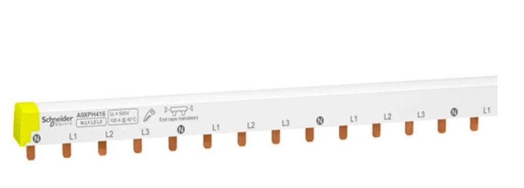 Rail peigne schneider A9XPH557   3P+N, 57 modules, Bricolage & Construction, Enlèvement ou Envoi, Comme neuf, Schneider Electric