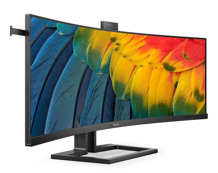 Écran Philips 45B1U6900CH - 5120 x 1440 - Webcam 100 W USB-C, Inclinable, 3 à 5 ms, Philips, Enlèvement ou Envoi