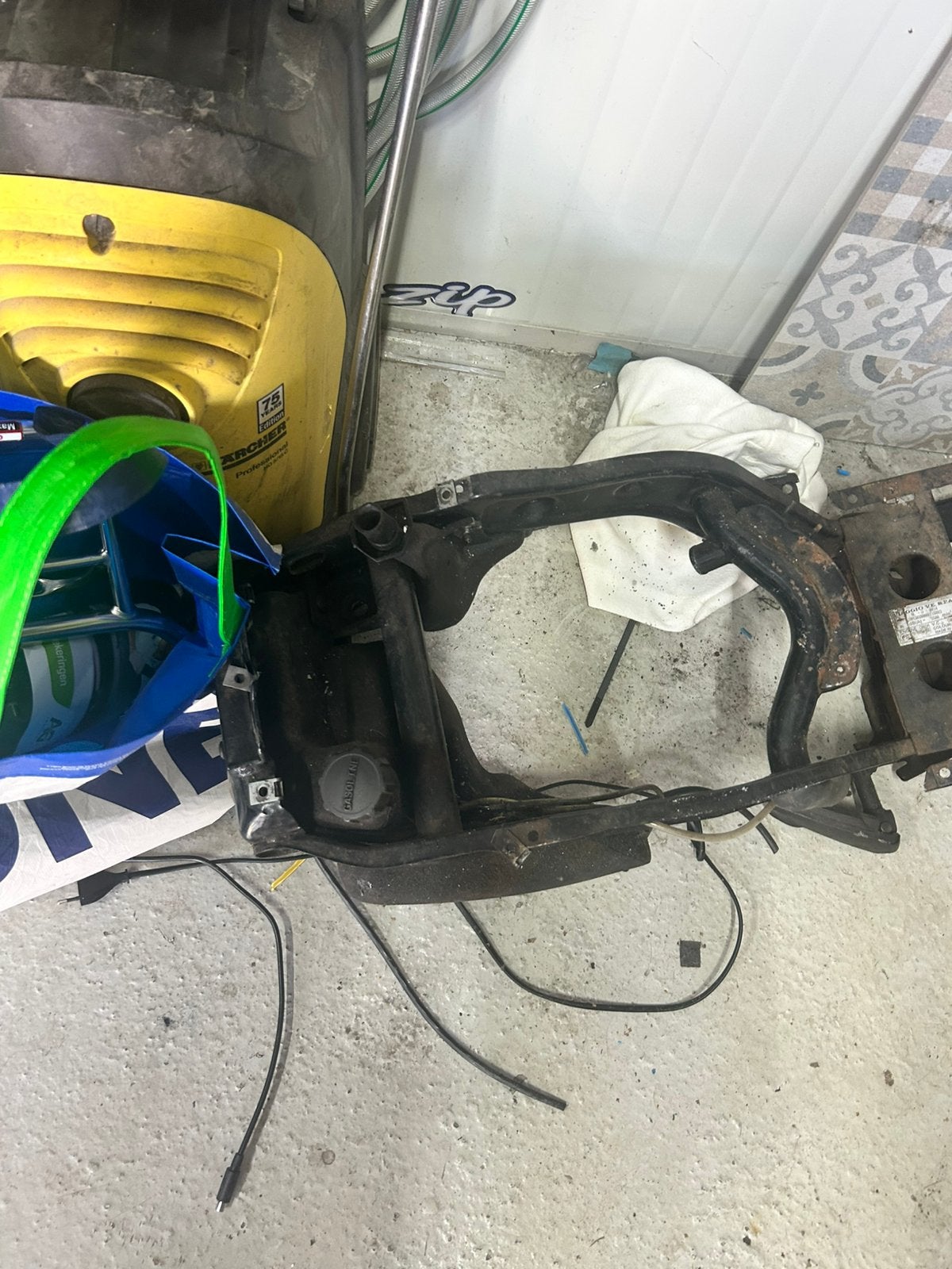 Zip type 1/2/3 frame zonder papieren, Fietsen en Brommers, Ophalen, Zo goed als nieuw, Frame