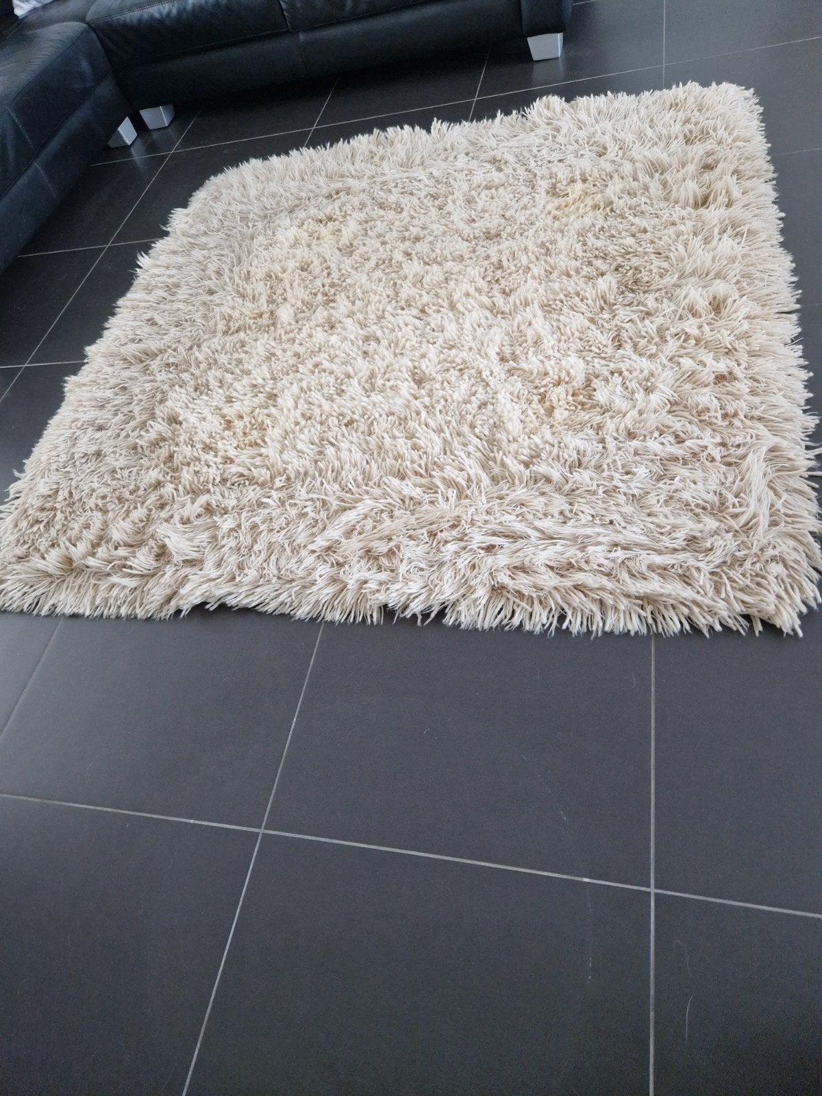 Tapis carré (salon), Enlèvement, Beige, Carré