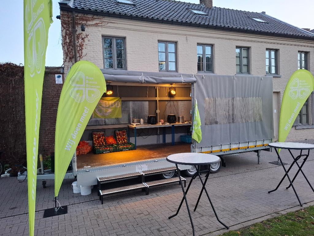 verhuiswagen / podiumwagen / partytent / Eduard geremd, Enlèvement, Neuf