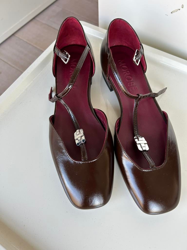 Morobe bruin florinne 39,5, Verzenden, Nieuw, Bruin, Ballerina's