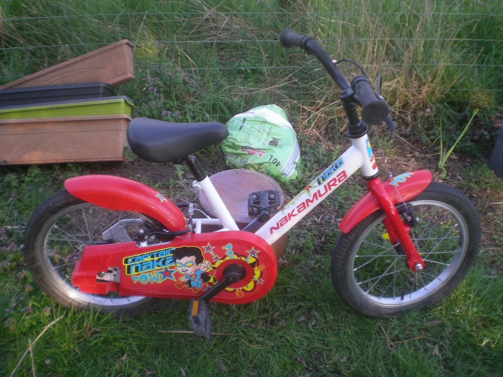Kinderfiets Nakamura 16 inch, Enlèvement, Comme neuf