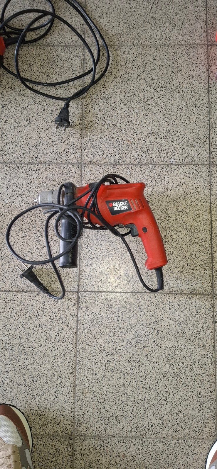 klopboor maschiene black en dekker werkt nog zeer goed, Doe-het-zelf en Bouw, Ophalen