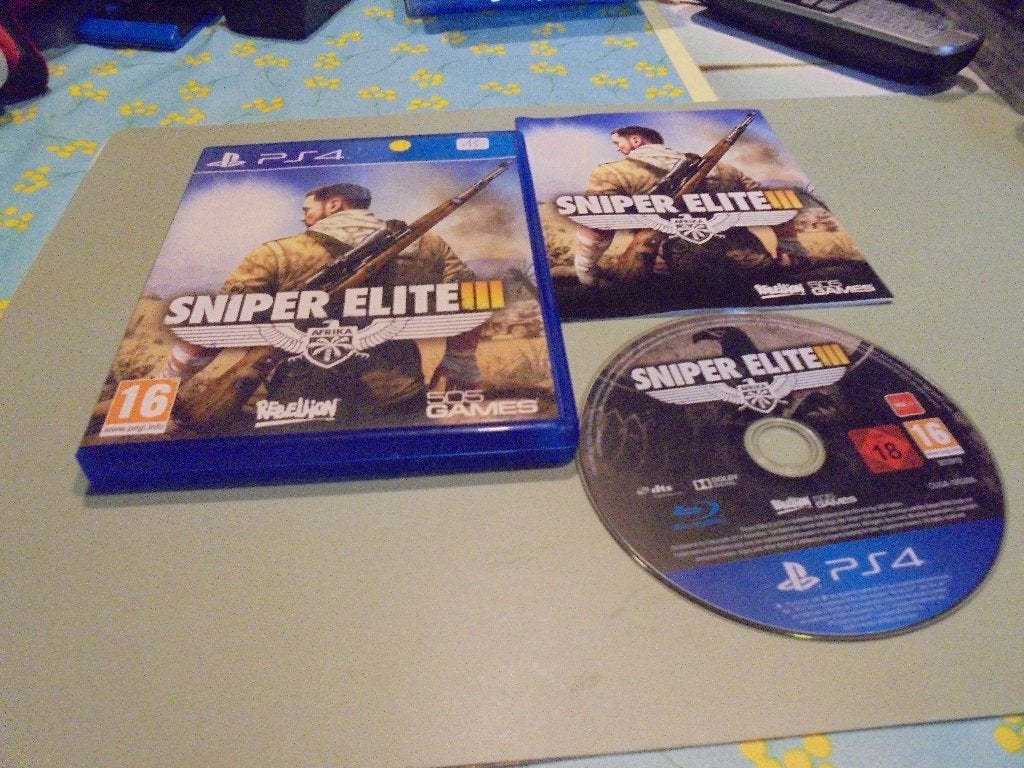 Playstation 4 Sniper Elite III (CIB), Vechten, 1 speler, Ophalen of Verzenden, Zo goed als nieuw