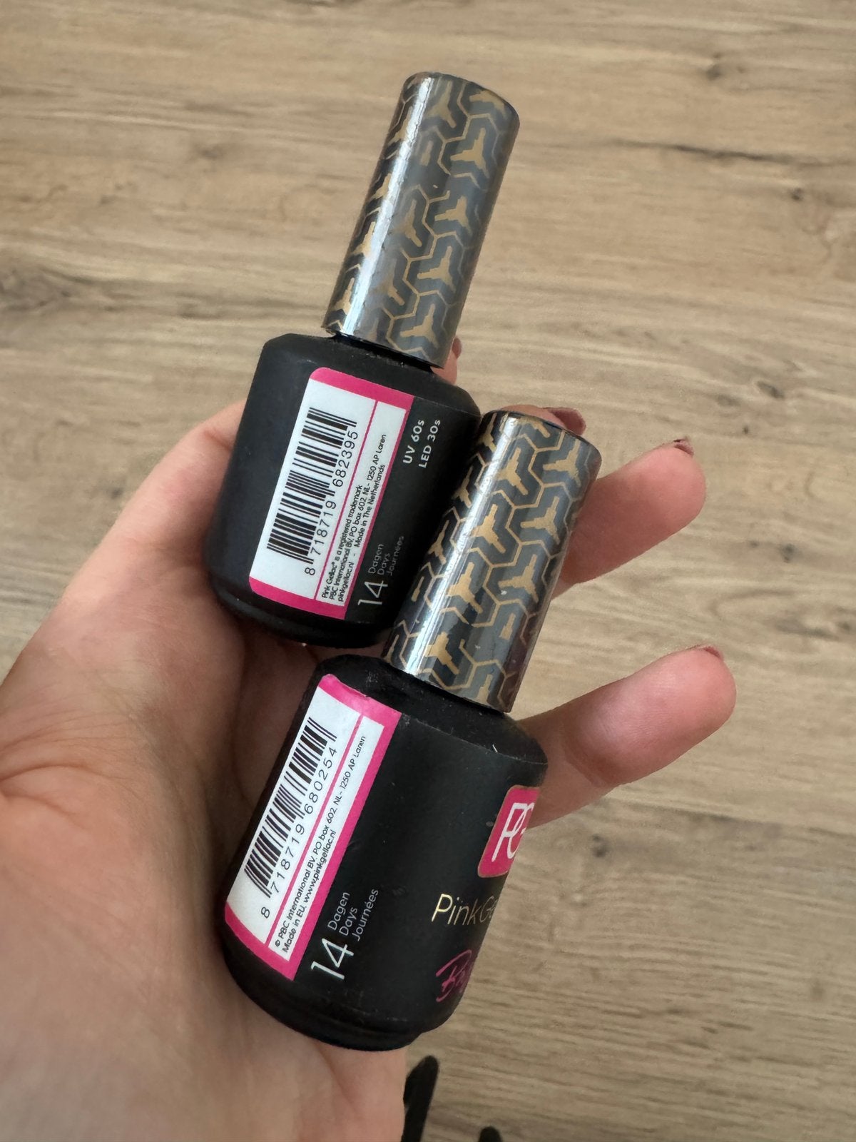 2x Pink Gellac Base - nieuw, ongebruikt, Ophalen of Verzenden, Zo goed als nieuw
