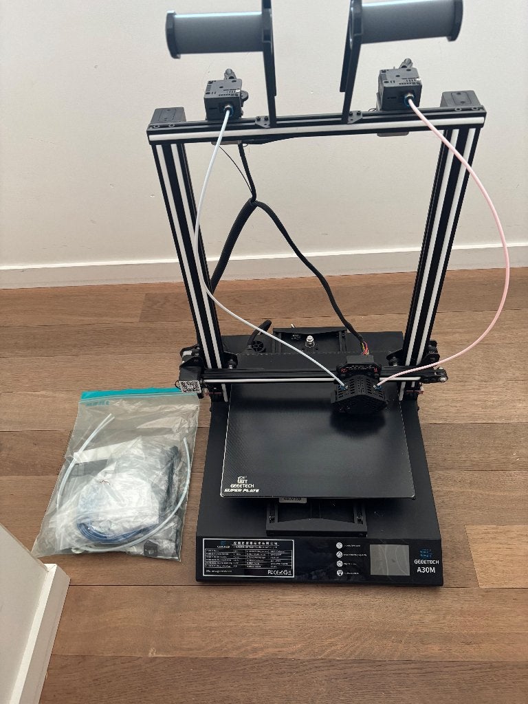 3d printer Geeetech, Computers en Software, 3D Printers, Ophalen, Zo goed als nieuw, Filament, Geeetech