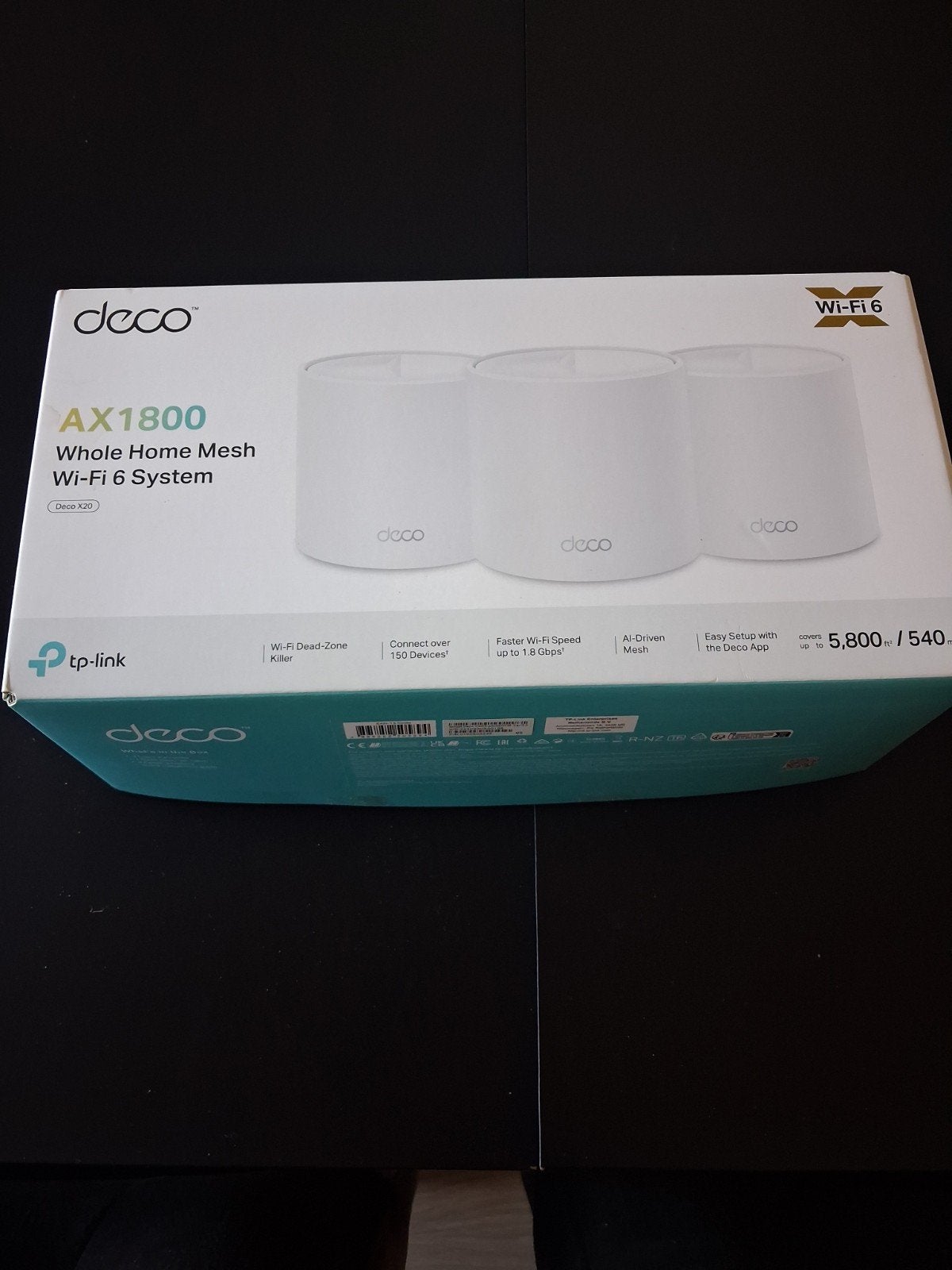 Deco AX1800 tp-link Deco X20, Enlèvement
