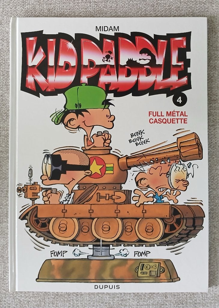 BD Kid Paddle 4 Full métal casquette TTB Midam, Eén stripboek, Ophalen of Verzenden, Zo goed als nieuw
