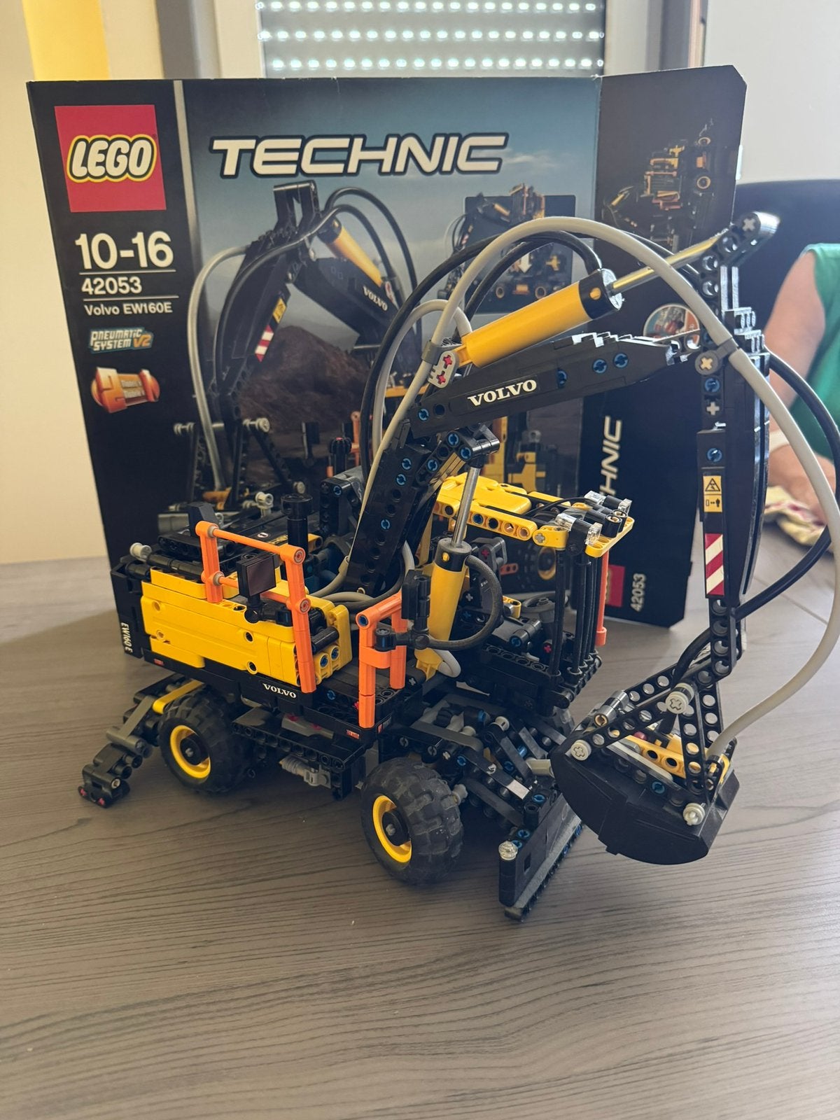 Lego technic kraan volvo, Kinderen en Baby's, Speelgoed | Duplo en Lego, Ophalen, Zo goed als nieuw, Lego, Technic