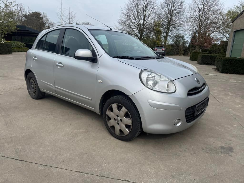 NISSAN MICRA 1.2B ACENTA, Auto's, Voorwielaandrijving, Euro 5, Stof, Zwart