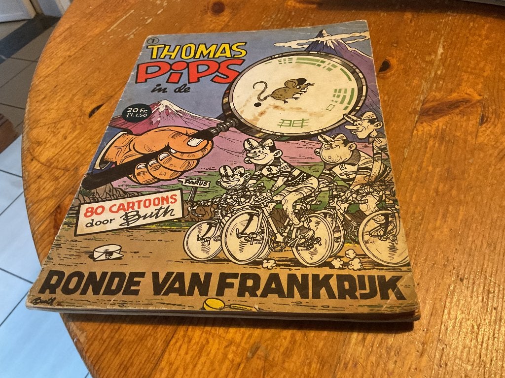 Thomas Pips Strips, Boeken, Gelezen, Ophalen of Verzenden, Buth, Meerdere stripboeken