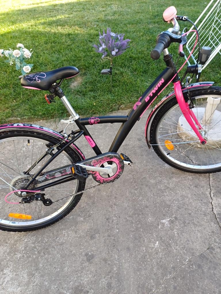 VELO VTT ENFANT DE 9 A 15 ANS DECATHLON BTWIN POPLY 500, Ophalen, Zo goed als nieuw, 24 inch, Versnellingen