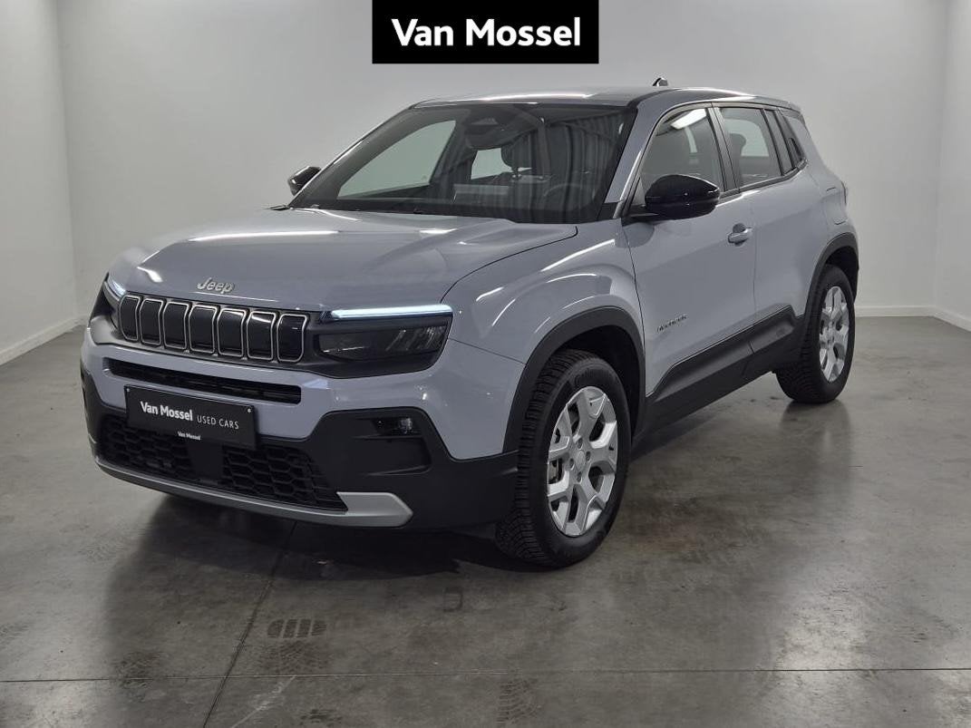 Jeep Avenger 1.2 e-Hybrid Longitude, Auto's, Stof, Gebruikt, 1288 kg, Overige kleuren