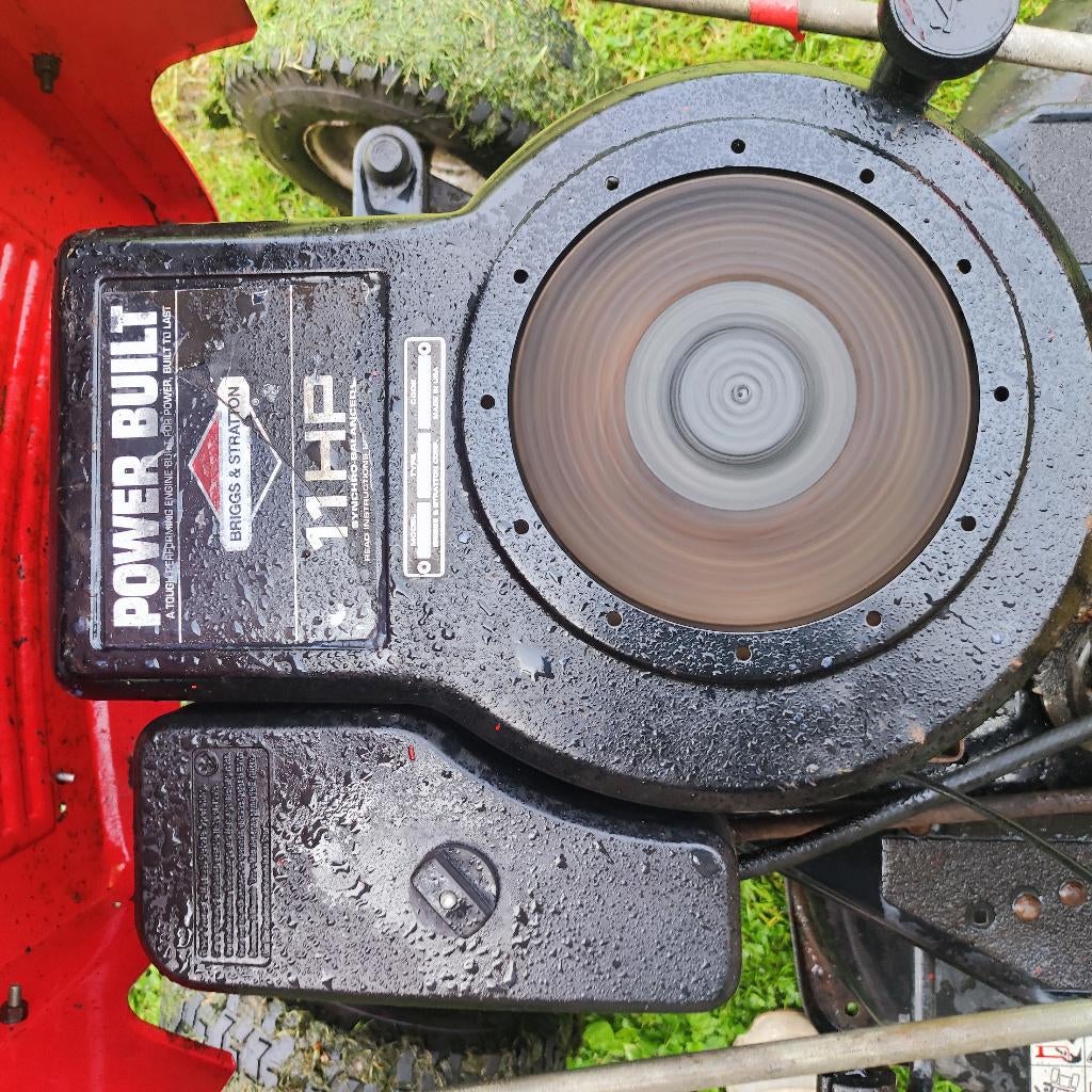 Moteur Briggs et Stratton 11 cv, Tuin en Terras, Zitmaaiers, Ophalen, Gebruikt, Autre, Minder dan 90 cm