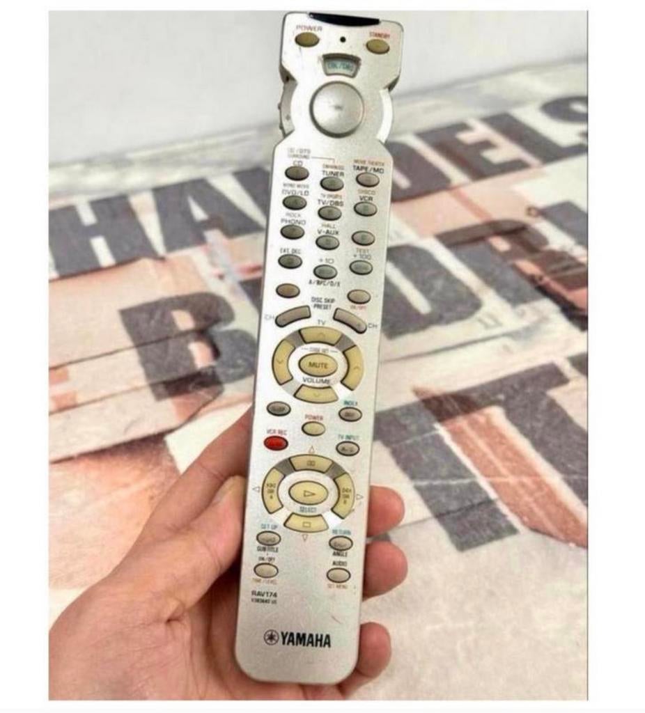 Télécommande d'origine Yamaha RAV174 V383640 rav-174, TV, Hi-fi & Vidéo, Télécommandes, Enlèvement ou Envoi, Comme neuf, Originale