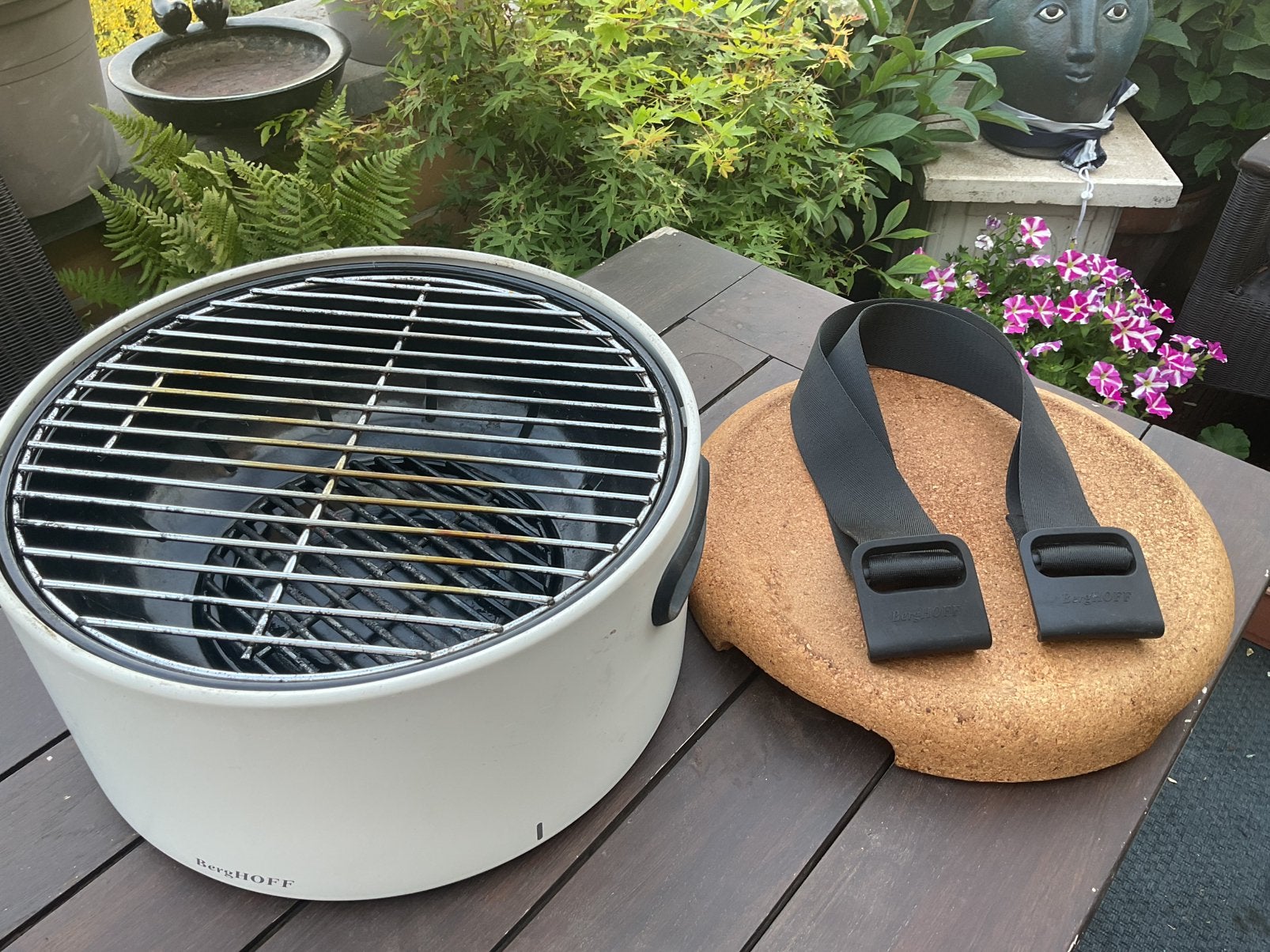 Draagbare tafelbarbecue “Berghof”, Ophalen, Zo goed als nieuw