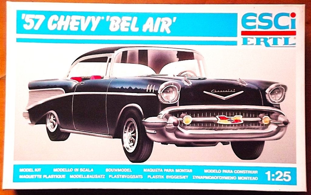 Chevrolet Bel Air Chevy '57 - Echelle 1:25, Hobby & Loisirs créatifs, Modélisme | Voitures & Véhicules, Enlèvement ou Envoi, Neuf