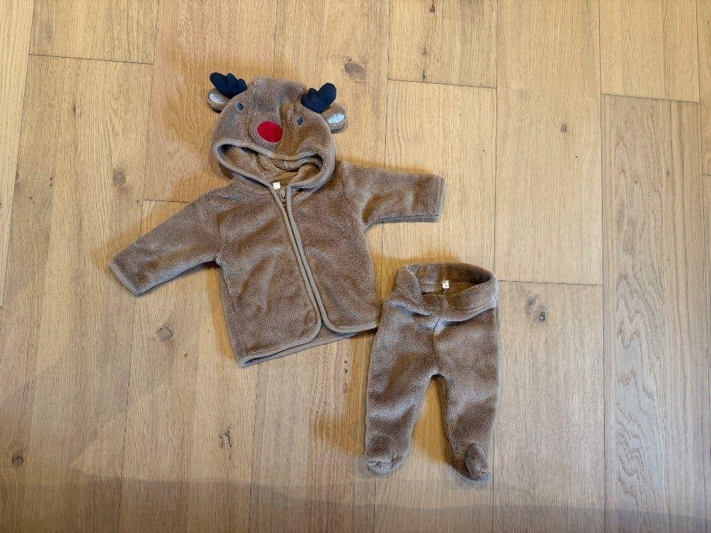 Kerstkledij rendier baby maat 56 / verkleedkledij kerst, Kinderen en Baby's, Kinderkleding | Overige, Ophalen, Zo goed als nieuw