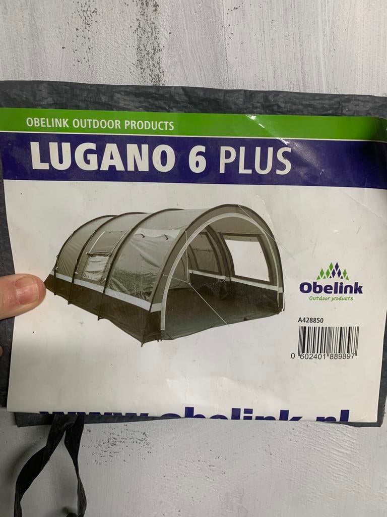 6 personen tent, Ophalen, Zo goed als nieuw, Tot en met 6