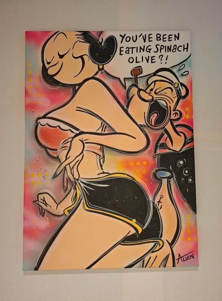 ALVIN SILVRANT 
popeye met certificaat

Verkocht, Antiek en Kunst, Ophalen