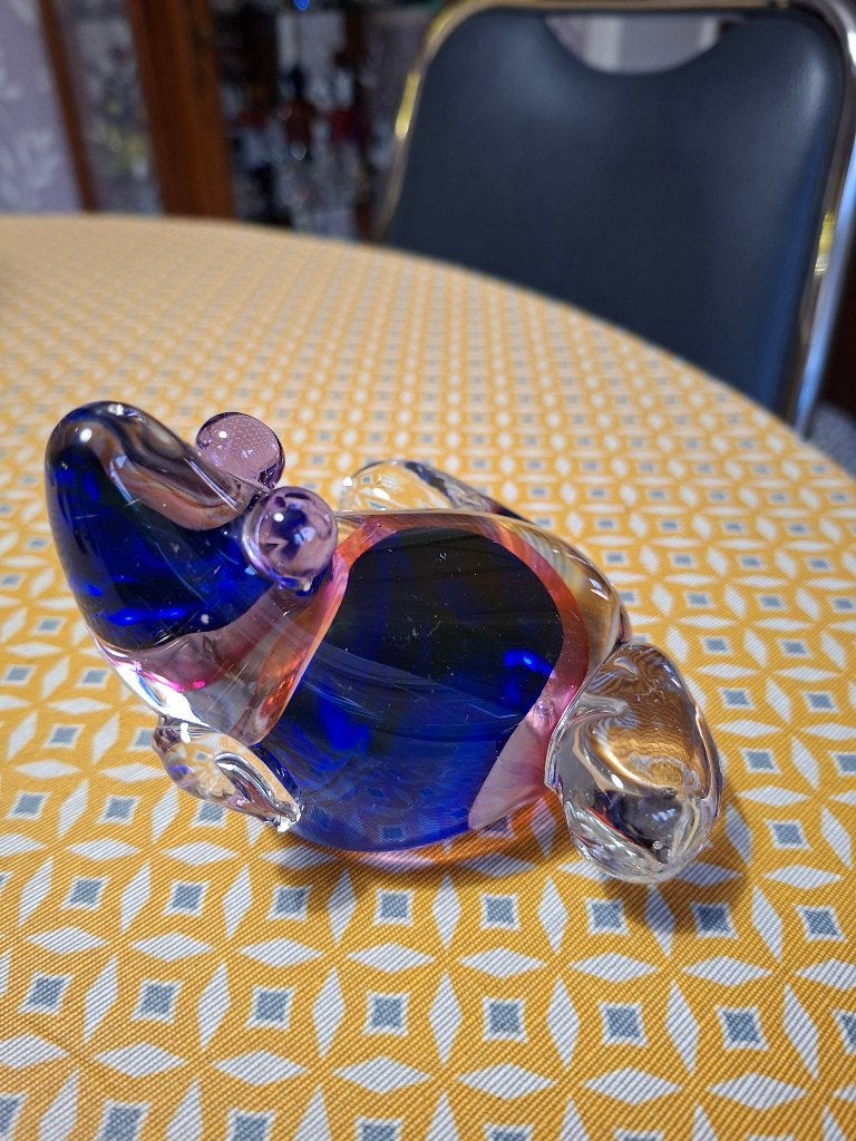 Murano kikker met een prachtig kleurenpalet, Ophalen