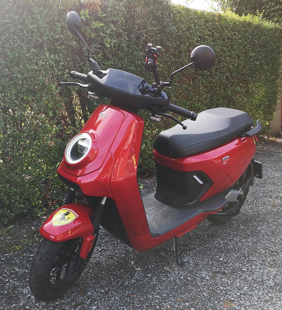 scooter electrique, Vélos & Vélomoteurs, Niu, Comme neuf, Enlèvement, Électrique