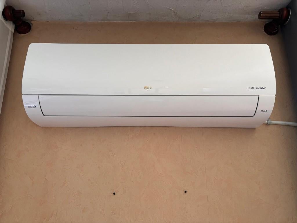 LG Airco ThinQ | Split | Zo meenemen | Kiewit, Elektronische apparatuur, Ophalen, Gebruikt, Timer, Minder dan 60 m³