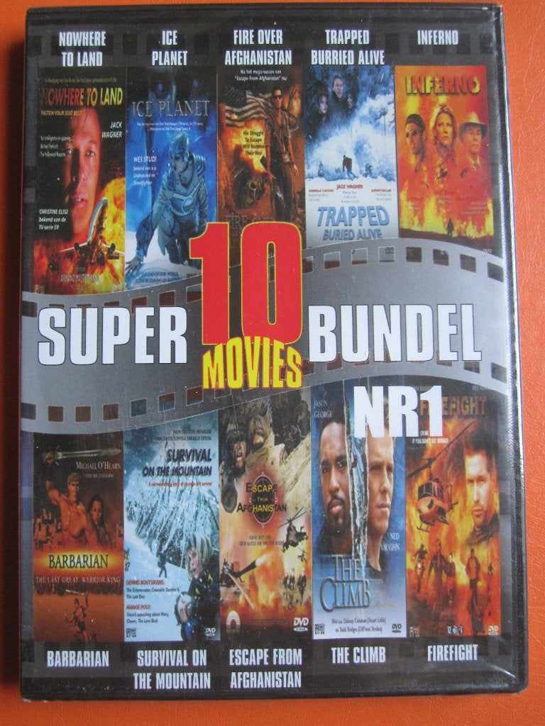 Super 10 Movies Bundle 1 (10 films sur 2 disques) neuf en st, Action, Enlèvement ou Envoi, Anglais, Néerlandais