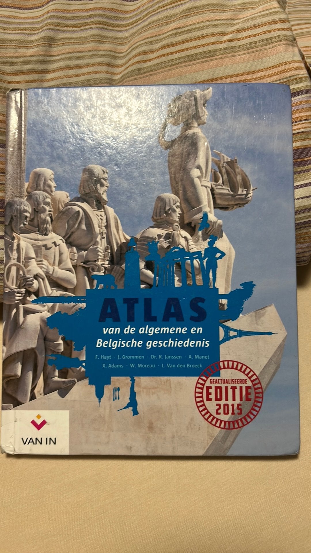 Atlas van de algemene en Belgische geschiedenis, Ophalen of Verzenden, Gelezen, ASO, Geschiedenis