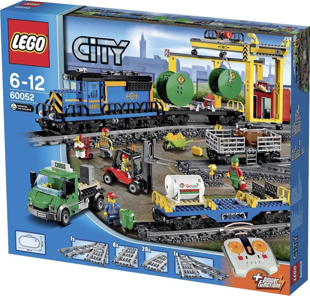 Lego City 60052 Vrachttrein (2014), Kinderen en Baby's, Speelgoed | Duplo en Lego, City, Nieuw, Ophalen of Verzenden, Complete set