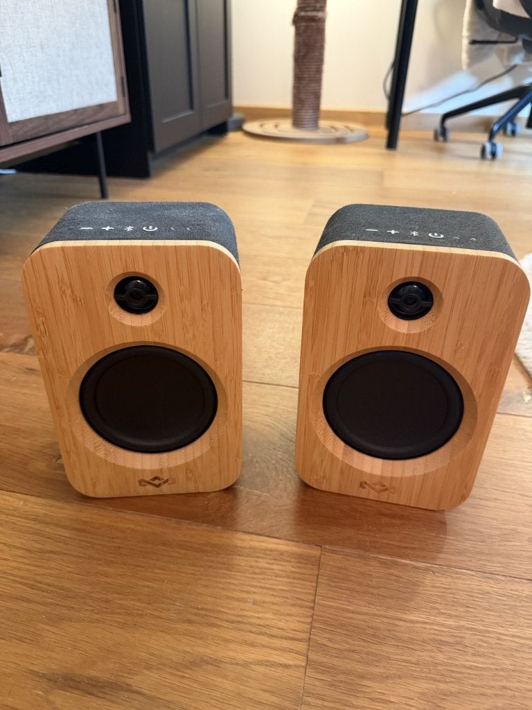House of Marley Get Together Duo - Bluetooth speakers, Gebruikt, AUX-ingang, Boekenplank luidspreker, Ophalen