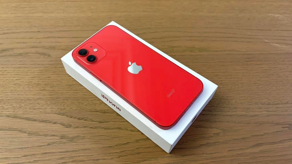 iPhone 12 (RED) 64GB – Like new – 80% batterij, Ophalen, 80 %, Zo goed als nieuw, Zonder simlock