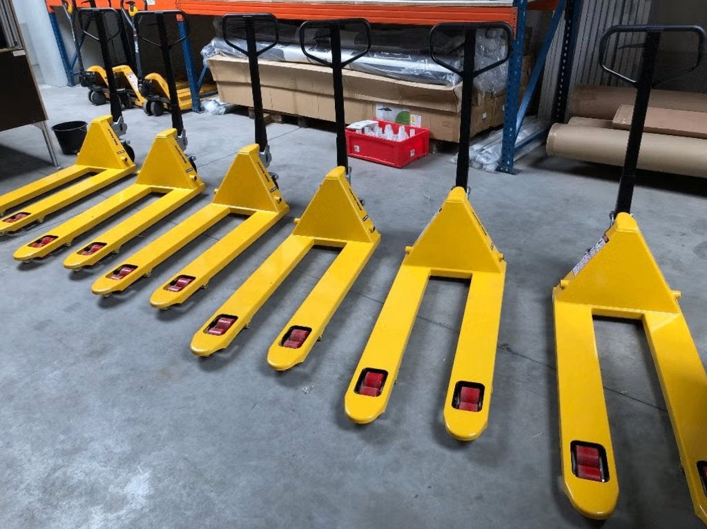 Transpallet total source 2500 kg, Ophalen