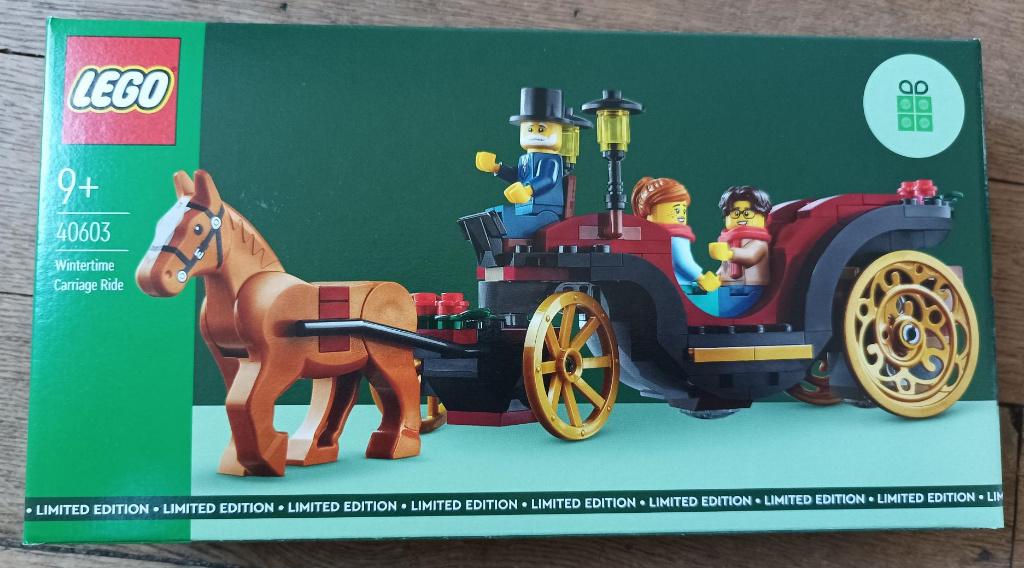 Lego 40603 - De winterkoetsrit - nieuw verzegeld, Kinderen en Baby's, Speelgoed | Duplo en Lego, Lego, Nieuw, Ophalen of Verzenden