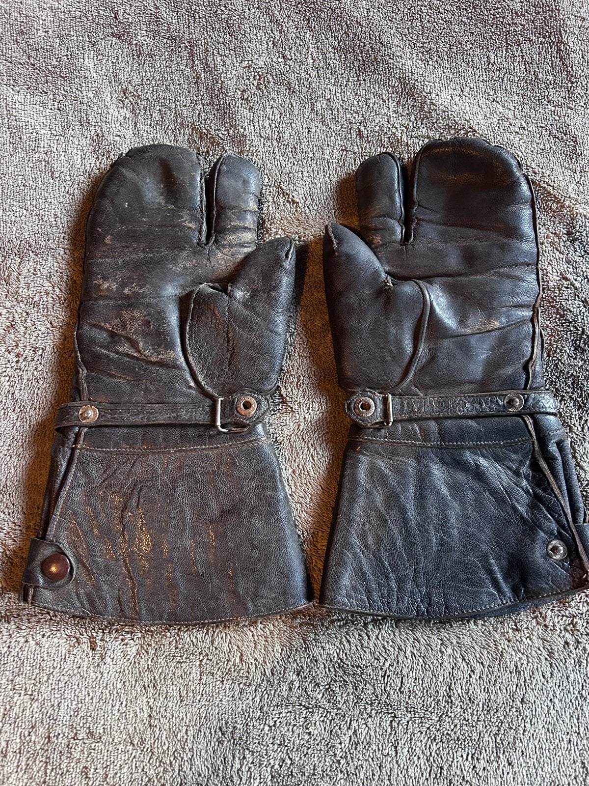 Luftwaffe boordschutter handschoenen, Ophalen of Verzenden