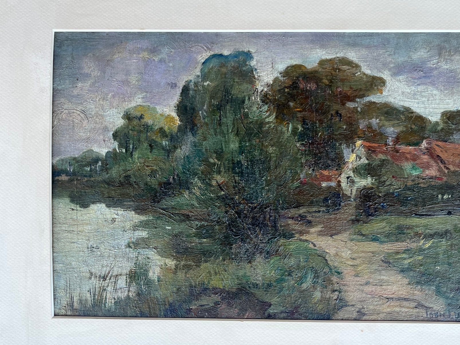 Louis Louis, 1856 - 1925. Impressionnisme, Enlèvement ou Envoi, Impressionniste, Peinture à l'huile, Toile