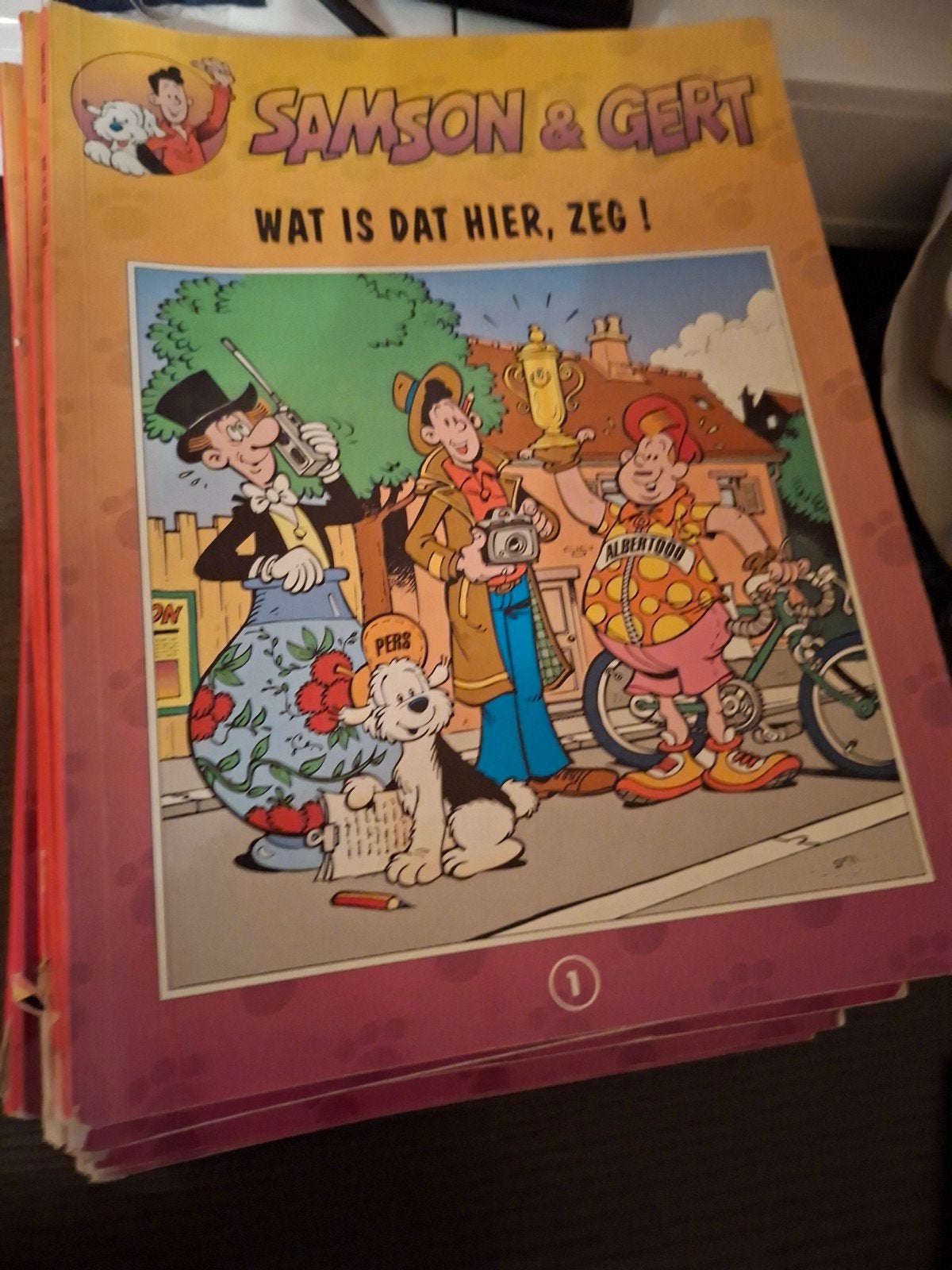 Strips van Samson en Gert, Boeken, Meerdere stripboeken, Ophalen, Gelezen