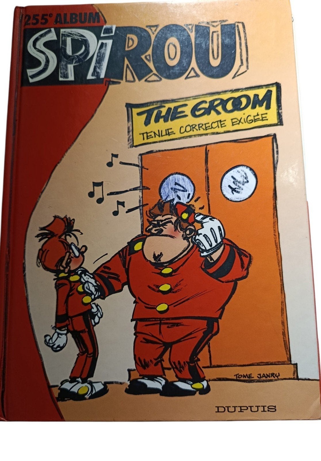 255 album de Spirou  The groom tenue correcte exigée, Envoi, Comme neuf, Cartoons ou Dessins humoristiques