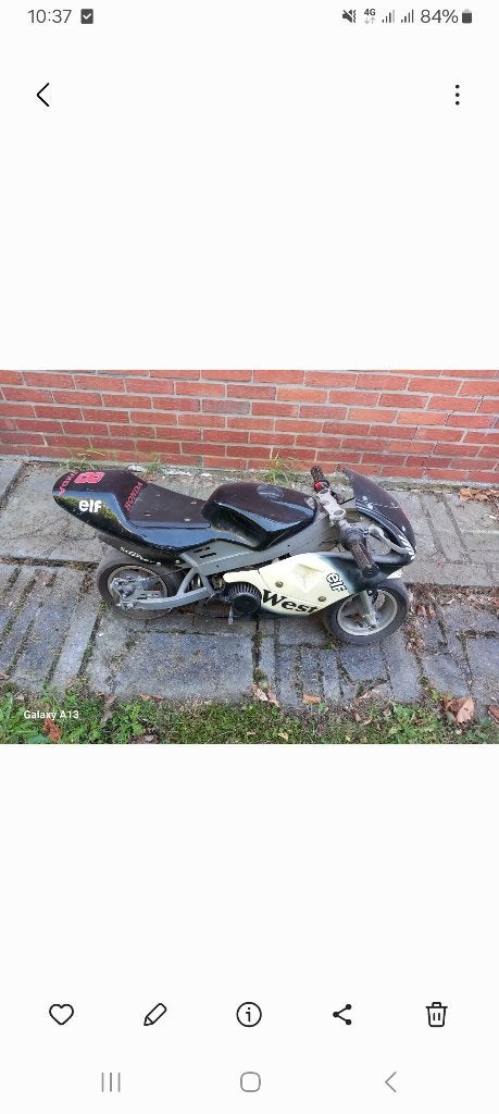 pocket bike, Vélos & Vélomoteurs, Enlèvement