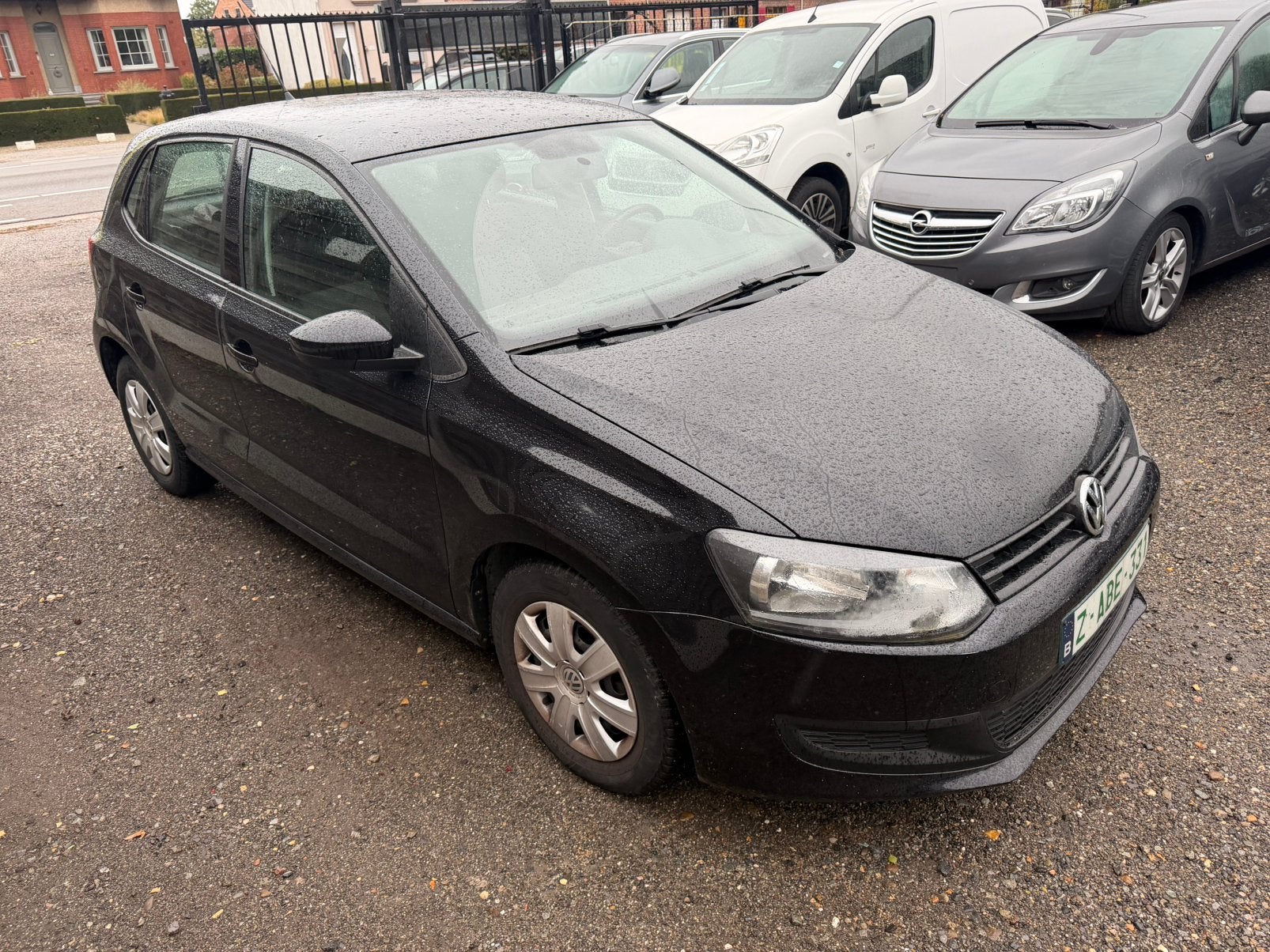 Vw polo 1.2 benzine, Auto's, Euro 5, Stof, Zwart, Zwart