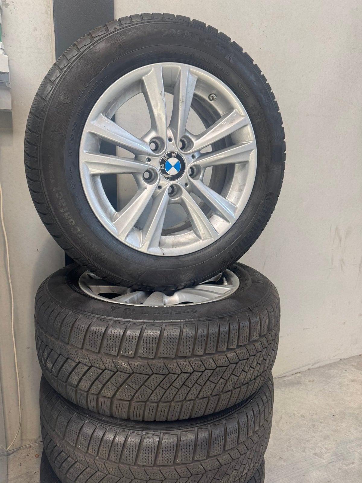 BMW velgenset 16inch, Auto-onderdelen, Ophalen, Winterbanden