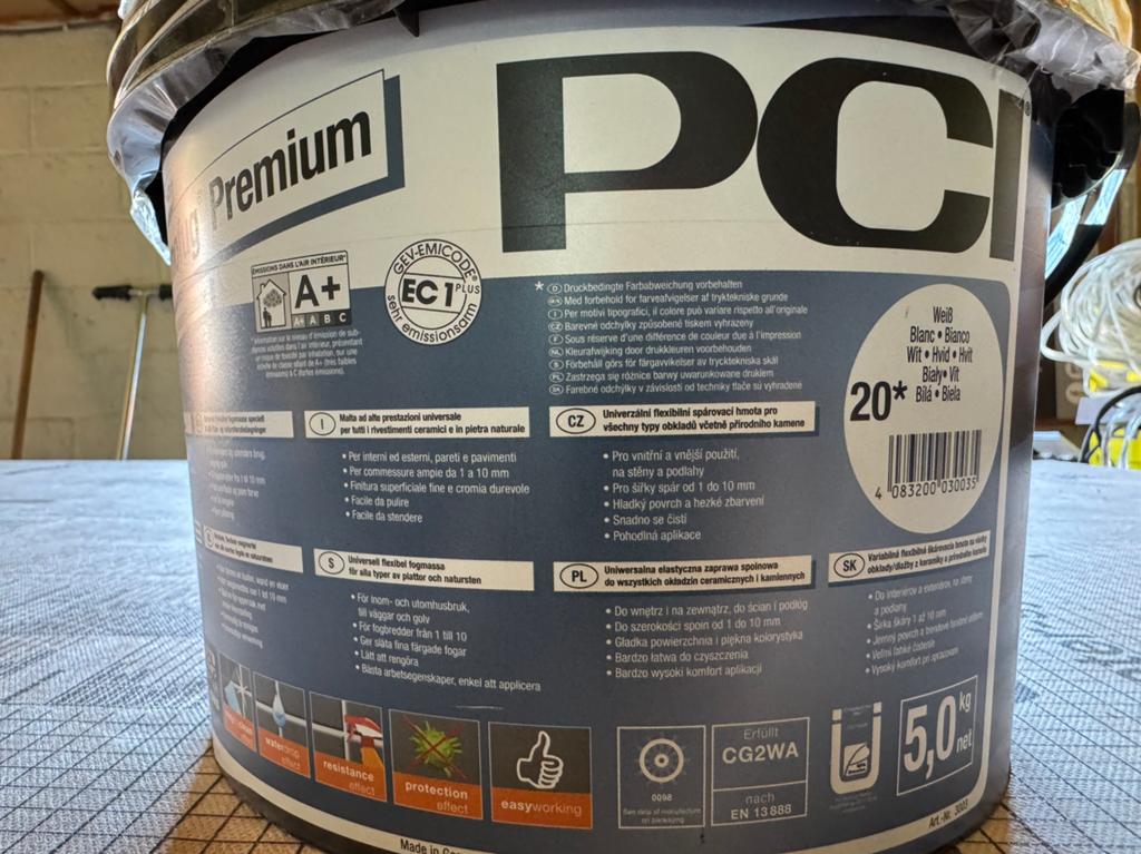 PCI Voegsel kleurcode 20, Ophalen, Zo goed als nieuw