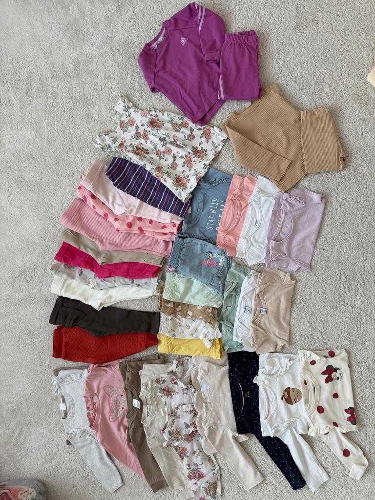 Vêtements bébé, taille 80, Enlèvement, Comme neuf, Fille, Ensemble