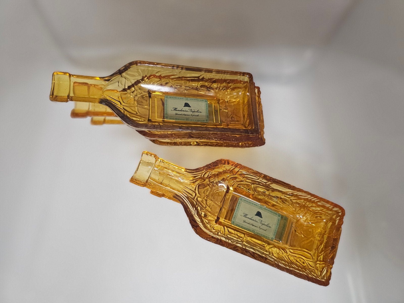 6 vintage retro reclame asbak Napoleon Mandarine, Enlèvement