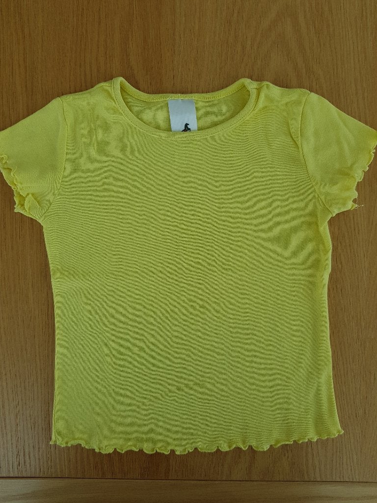 T-shirt jaune clair - taille 92, Palomino, Enlèvement ou Envoi, Chemise ou À manches longues, Utilisé