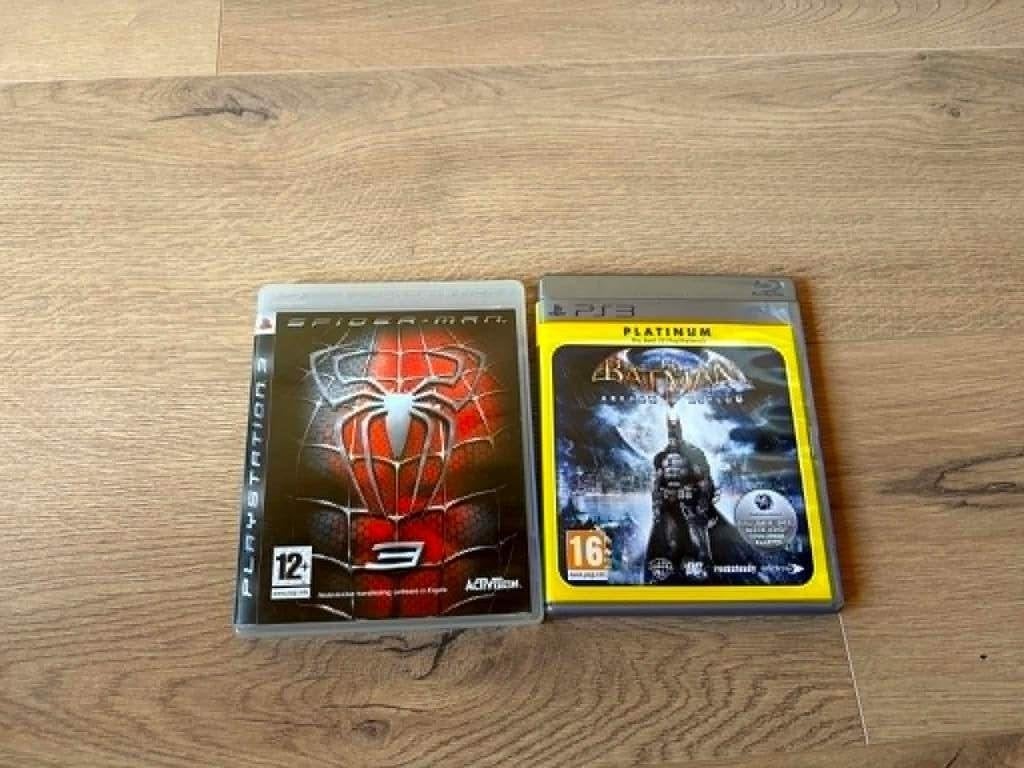 Batman Arkham Asylum + Spider-Man 3 (PS3), Games en Spelcomputers, Games | Sony PlayStation 3, Ophalen, Gebruikt