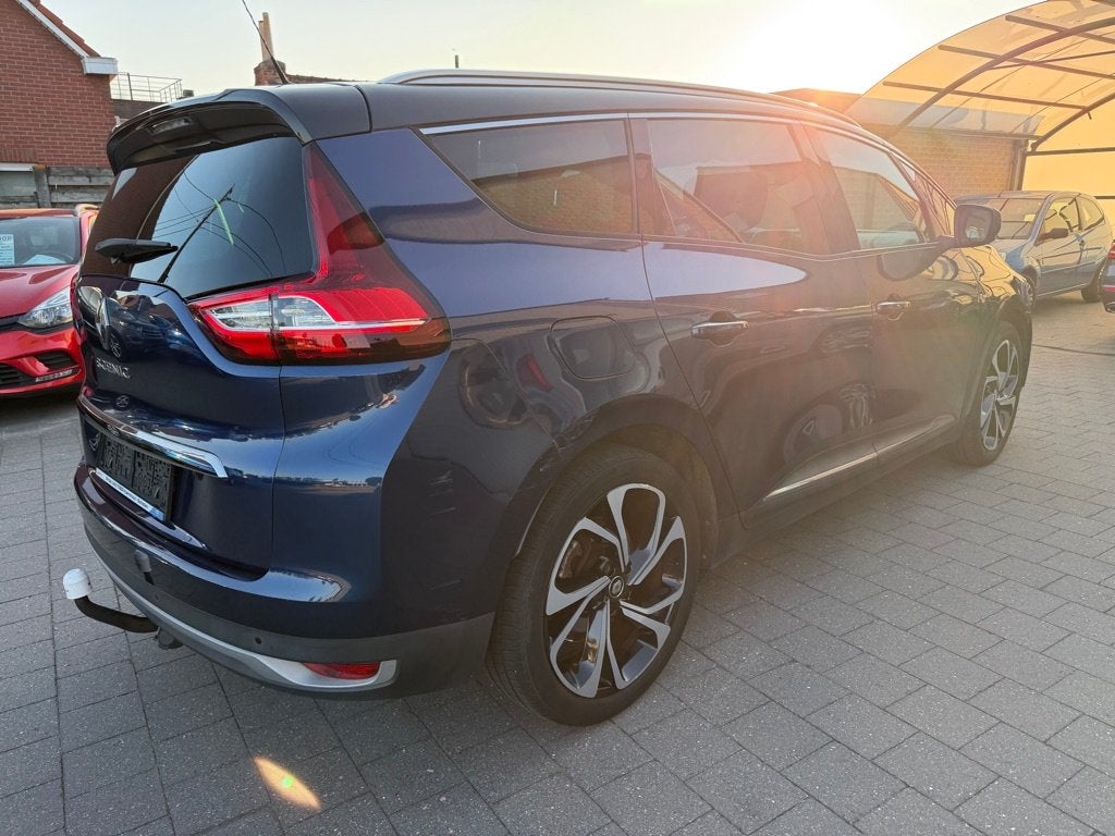Renault Grand scenic 1,2 tce benzine 7 zitplaatsen, Monovolume, Elektrische ramen, Euro 6, Blauw