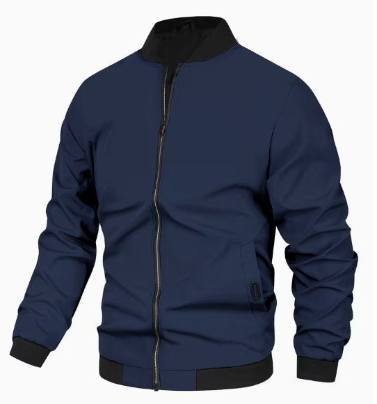 Belle veste pour homme, Bomberjack, bleue, L, Vêtements | Hommes, Vestes | Hiver, Enlèvement ou Envoi, Neuf, Taille 52/54 (L)